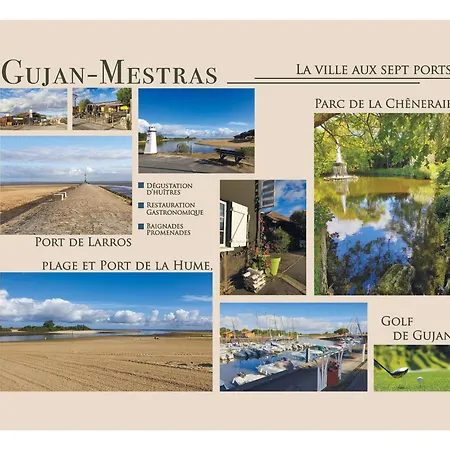 Studio-cottage Avec Jardin-bassin D'arcachon Hébergement de vacances Gujan-Mestras